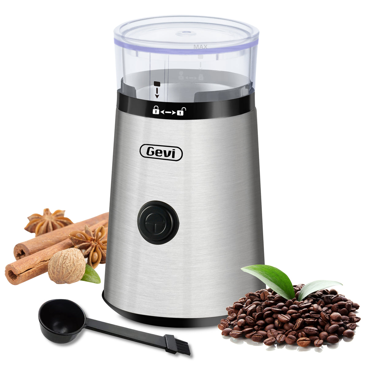 LOFTer Coffee Grinder, Electric Portable Spice & Nut Grinder with Stainless  Stee