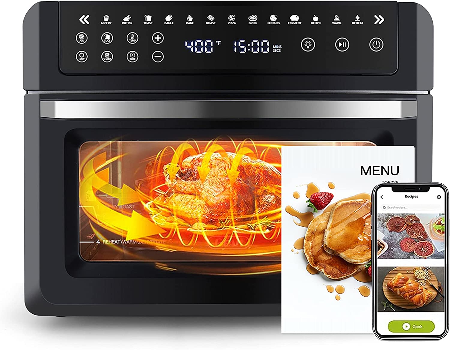 Air Fryer 10-in-1 Toaster Oven Only $109.99 Shipped on