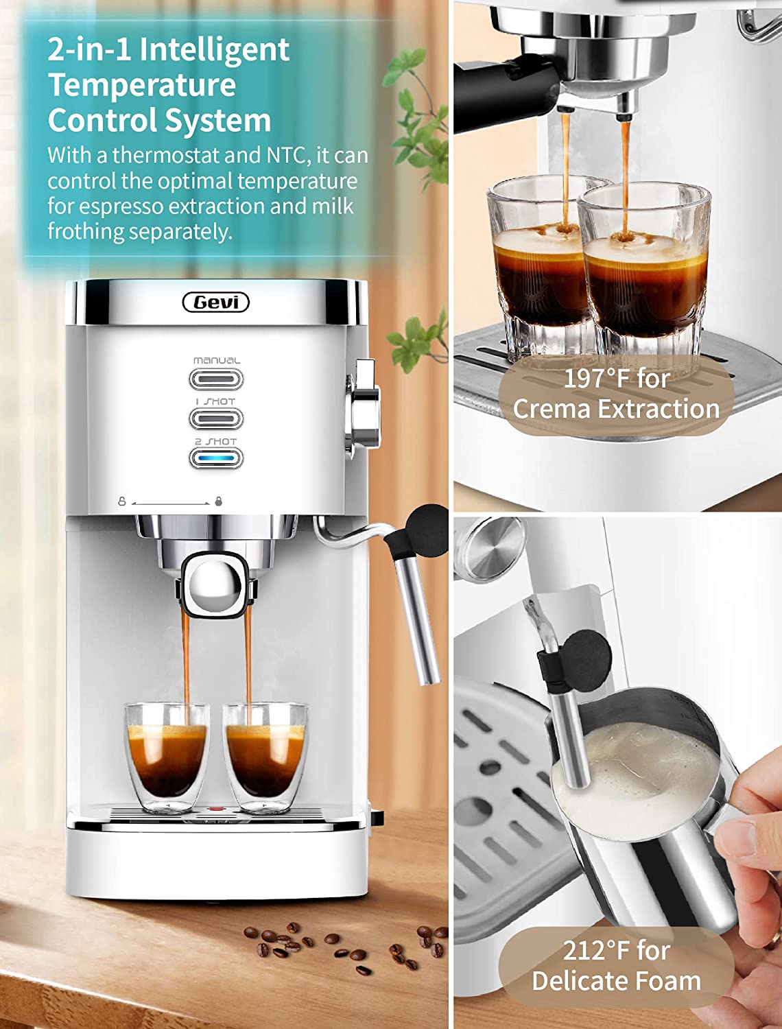 Gevi Espresso Machine with steamer … curated on LTK