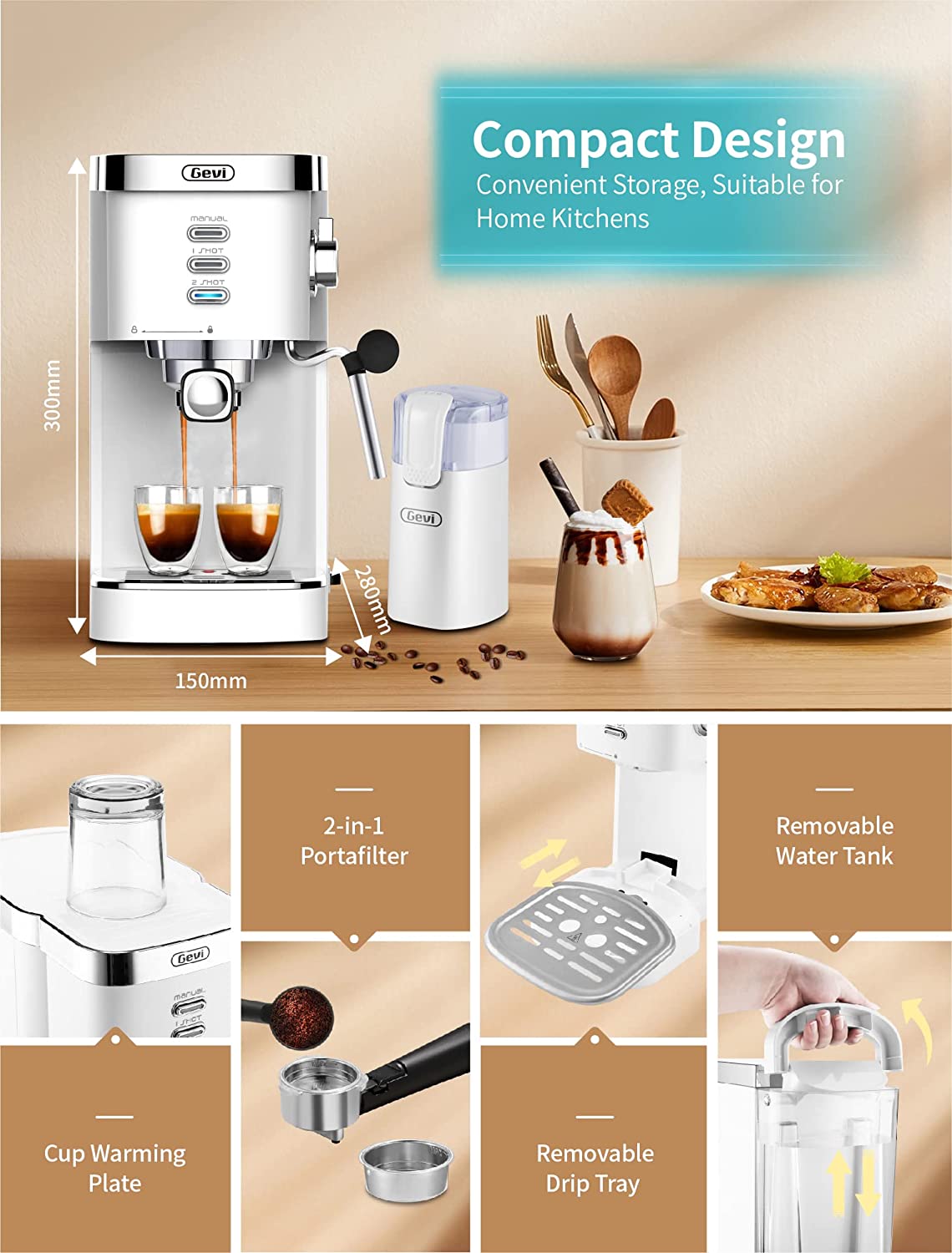 Espresso coffee machine - GROUPTRONIC® - QUALITY ESPRESSO