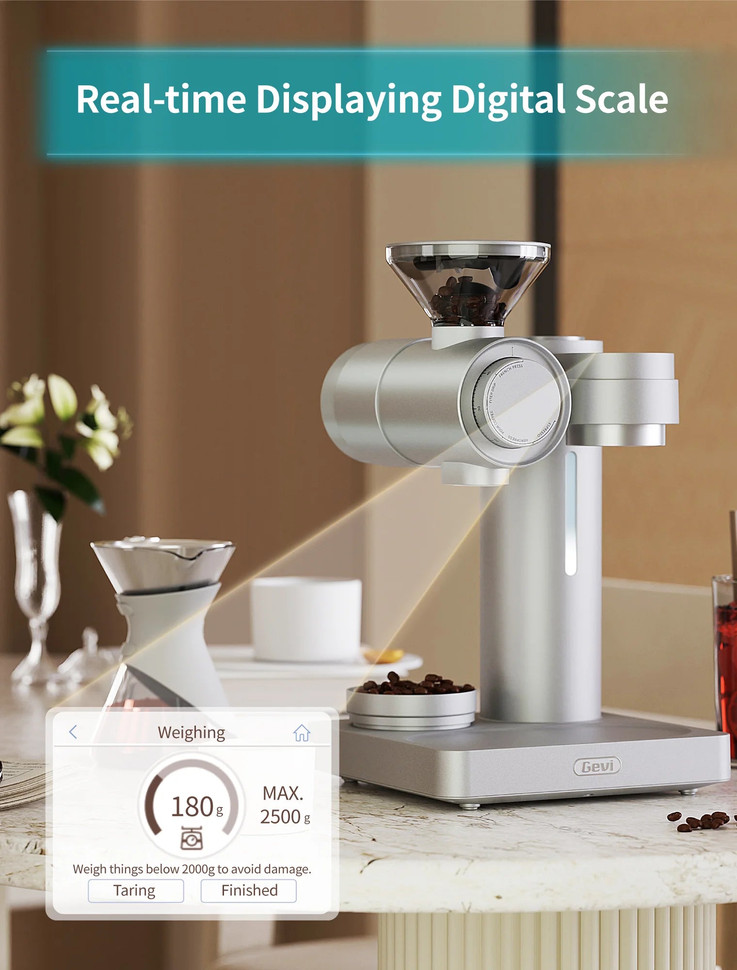  Gevi 4-in-1 Smart Pour-over Coffee Machine Fast