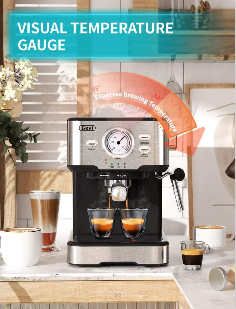 15 bar hot sale espresso maker