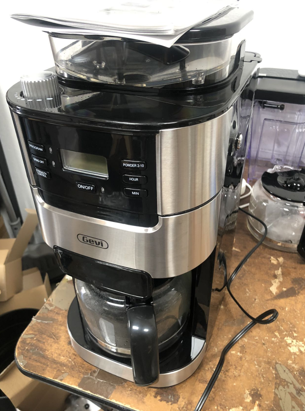 Gevi 10-Cup Grind and Brew Coffee Machine with Burr Grinder (Used-Good)
