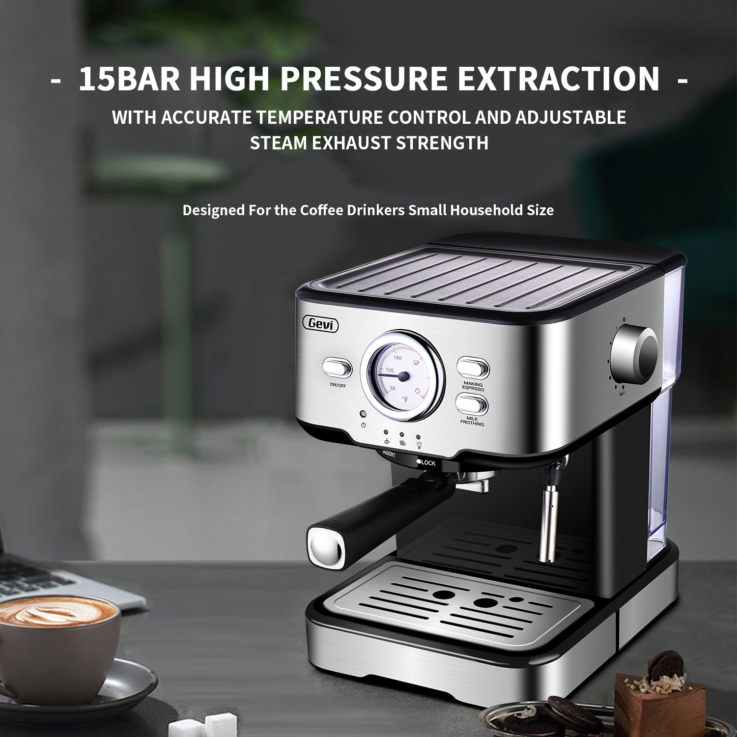 Espresso coffee machine - GROUPTRONIC® - QUALITY ESPRESSO
