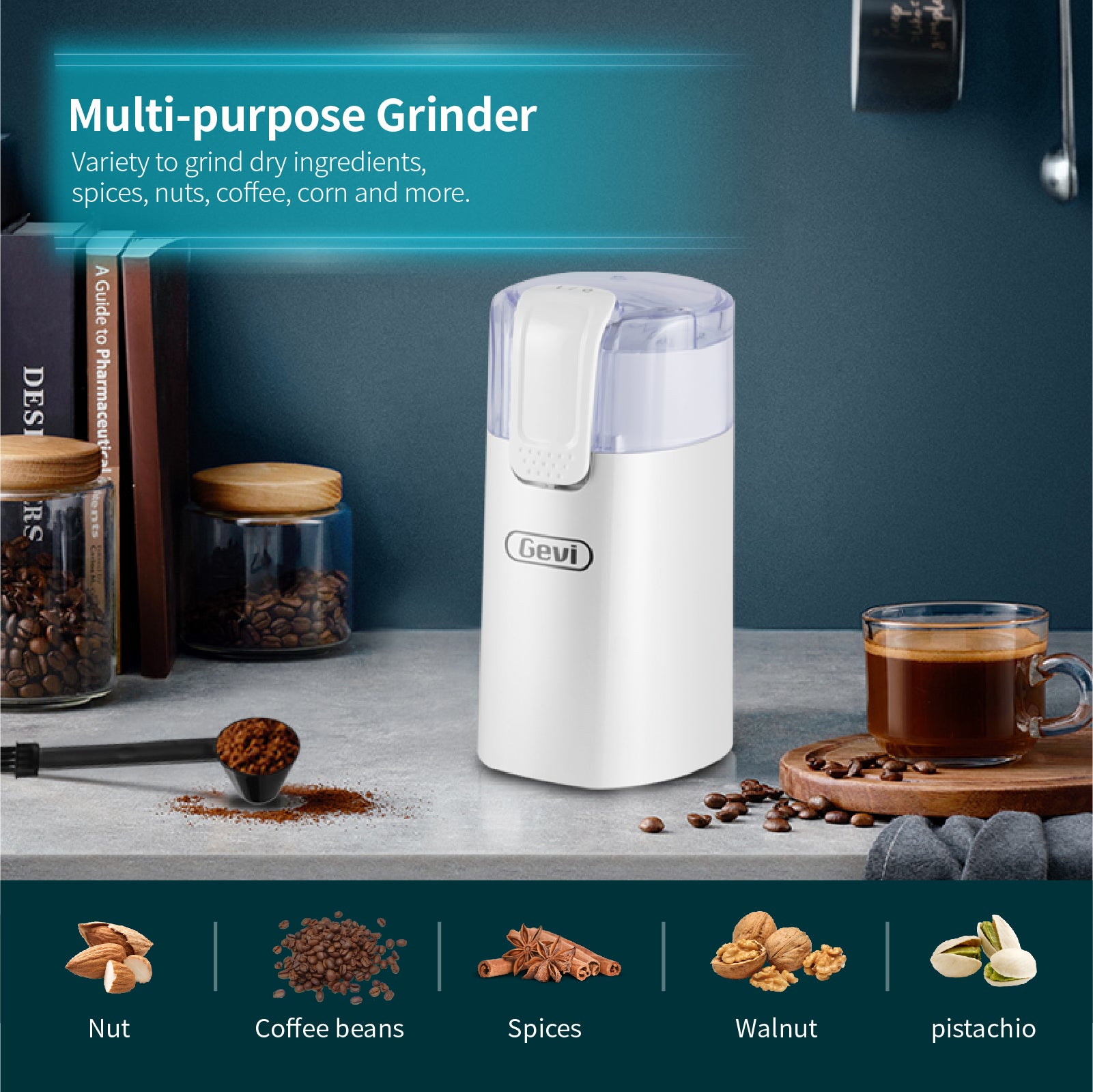 Willz Coffee Grinder WLCG06S1E02 – Willz Appliances